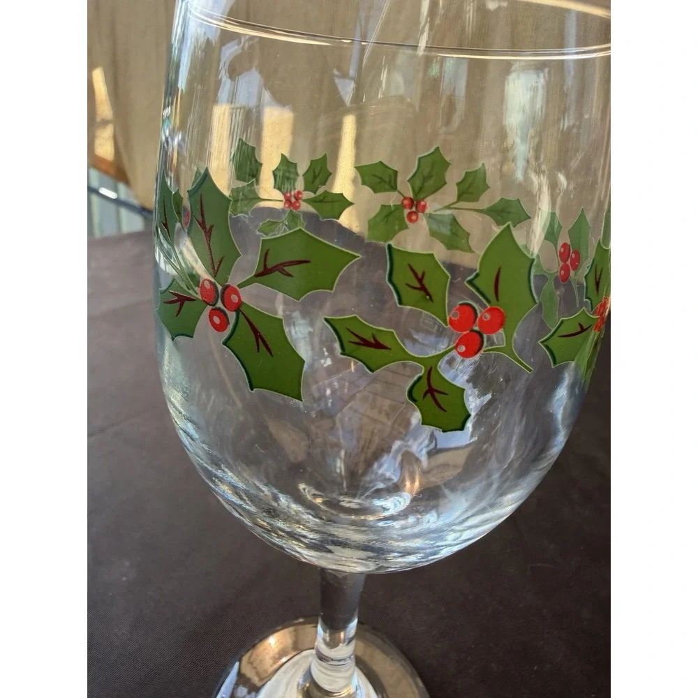 Libbey vintage wine